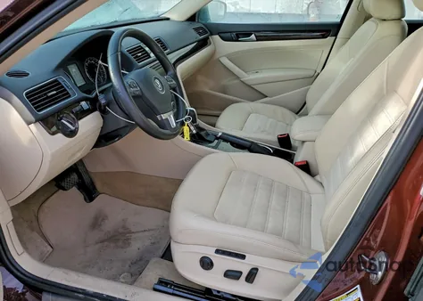 2014 Volkswagen Passat Sel from USA, damaged, VIN 1VWCN7A37EC103841